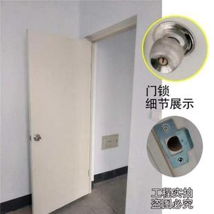 全屋定制简易门木质夹板门适用于 于拆迁临时房廉租房