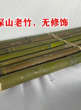 鱼缸流水板 竹排竹垫配件竹子装饰diy摆件不可漂浮竹排陶瓷流水器