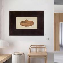 福禄葫芦法式中古风餐厅柜挂画装饰画玄关斗柜入户正对门复古摆画
