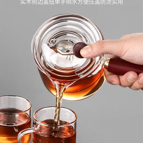 过泡茶壶养生壶侧把茶壶煮茶器茶壶茶具冲茶器
