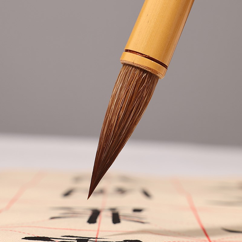 詹华德笔庄纯狼毫毛笔书法专用款大师级初学者装大中小楷书