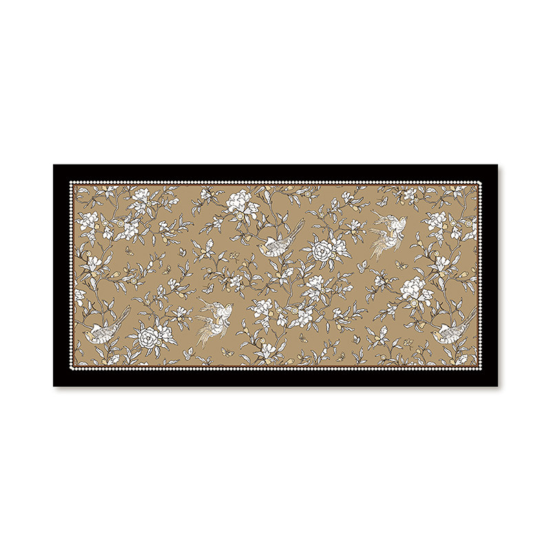 南洋醉客厅复古桌布皮革桌垫免洗防油防水隔热茶几垫级感