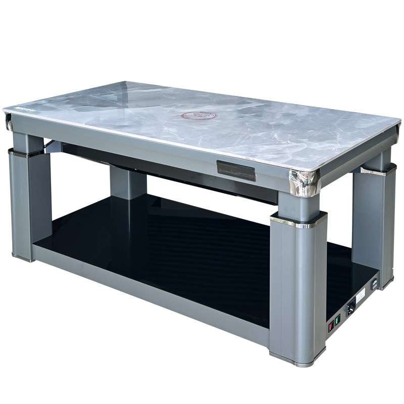 雪中情烤火茶几升降取暖桌电暖桌家用烤火桌子长方形电烤火炉客厅