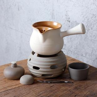 酒精炉罐罐茶煮茶器家用室内围炉煮茶陶壶烤奶茶罐老段烧茶器套装