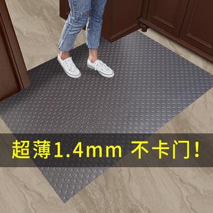 pvc地垫可擦塑料防滑橡胶进门口浴室卫生间防水皮革超薄垫子定制