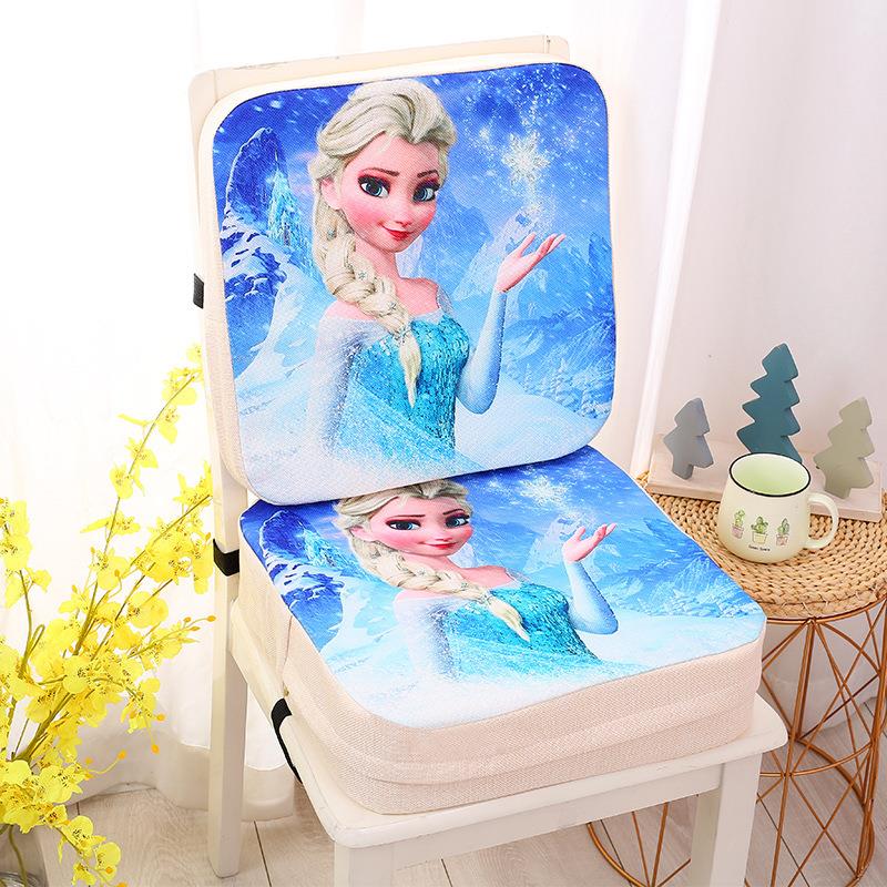 冰雪奇缘加高垫儿童10cm艾莎公主餐椅增高垫5小学生Elsa女王座垫