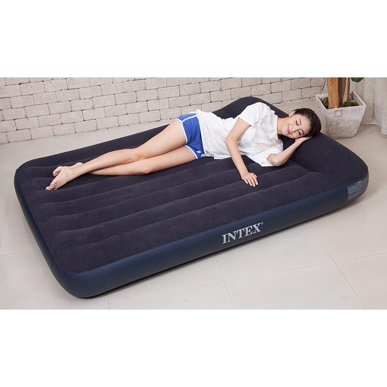 intex 气垫床双人户外帐篷午休床单人 加大加厚自动充气床垫家用
