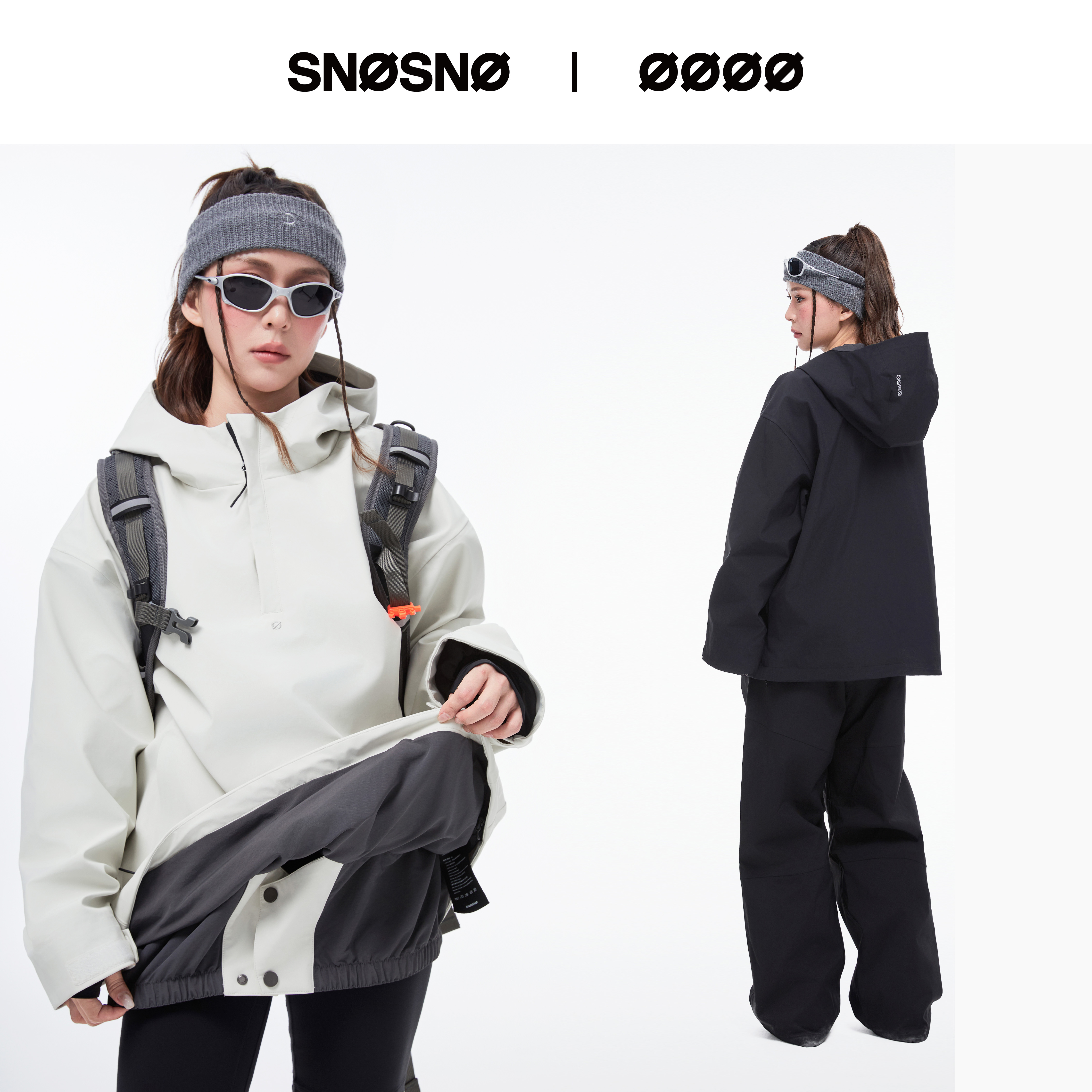 SNOSNO滑雪服外套硬壳防水雪场