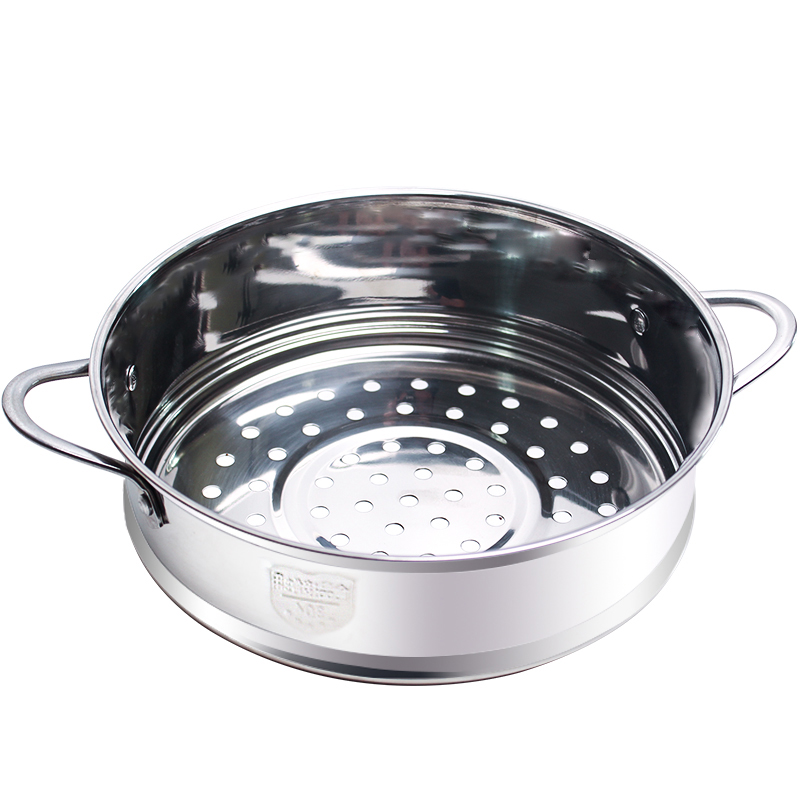 304不锈钢多层蒸格奶锅汤锅蒸格蒸屉蒸馒头的蒸蒸笼16 18CM锅可配