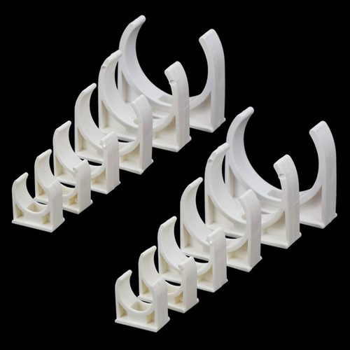 50/75/110ppvc管卡u型卡管支架托架pvc马鞍 鞍型管夹管扣固定配件