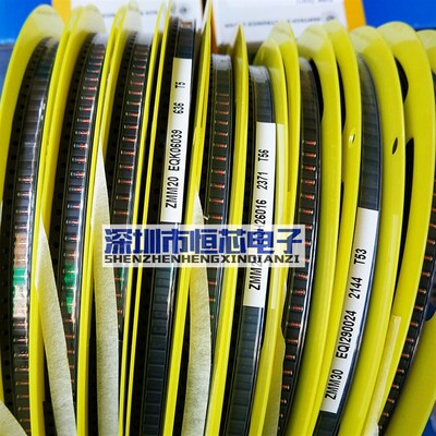 原装芯片贴片稳压二极管0.5W ZMM9V1 LL-34 9.1V 1206黑带2.5K/盘