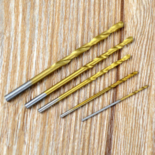 白钢钻头 0.61.0 宏宇镀钛直柄麻花钻 镀钛钻头0.5 2.8mm 2.0 2.6