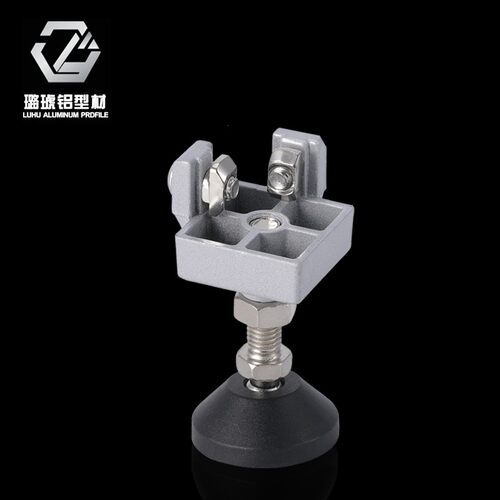 工业铝型材铝合金型材配件地脚3030/4040/4545 蹄脚脚杯固定底座