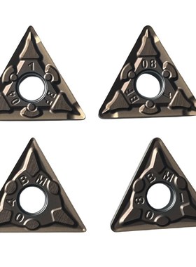 株洲不锈钢专用TNMG160404BF/08BM三角形刀头 外圆内孔粗车刀粒