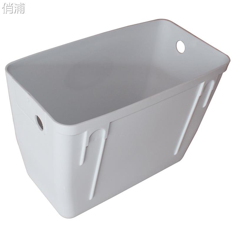 公厕手拉式水箱 厕所塑料高水箱 32蹲便器蹲坑老式动手拉绳冲水箱