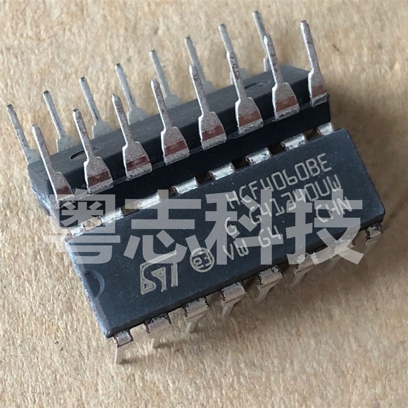 全新原装进口 CD4060BE HEF/HCF 14级二进制串行计数  直插DIP-16