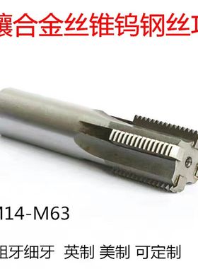 镶合金丝攻 焊接钨钢丝锥M14-M63 美制NPT 1 1/4 RP31/2 RC1 1/4