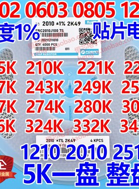 贴片电阻6.34K 6K65 6K98 7K15 7K68 7K87 8K25 8K66 9K31 9K53