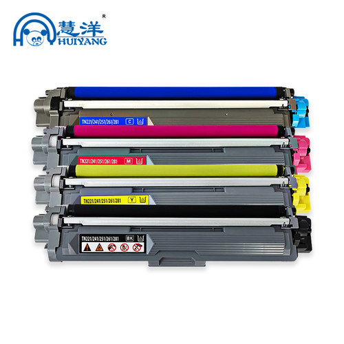 慧洋适用兄弟9020粉盒硒鼓TN-281BK TN285CMY打印机墨粉MFC9140CD