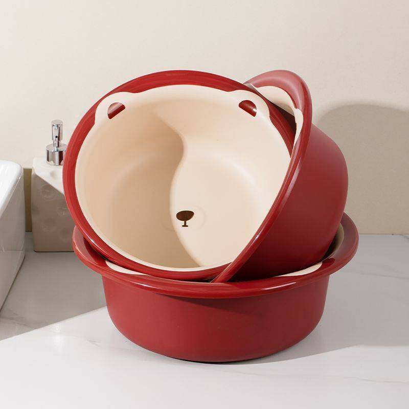 洗脸盆家用大号塑料盆加厚耐用洗衣用洗菜盆子洗头水盆撞色洗脚盆,餐饮具,盆,淘宝优惠券,粉丝福利购,淘宝优惠卷