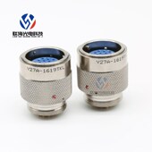 1619TKL推拉式 Y27系列航空插头插座Y27A 1619ZJBM 连接器公母电缆