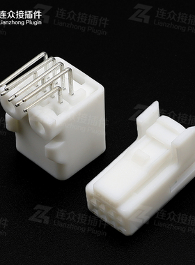 1376350-1线束接插件TE型8P连接器DJ7086S-0.7-10AW板端1376352-1