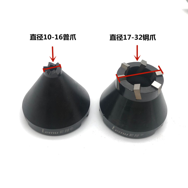 德国勒姆端面液压驱动组合顶针驱动拨盘镶白钢卡爪顶尖主轴17 20