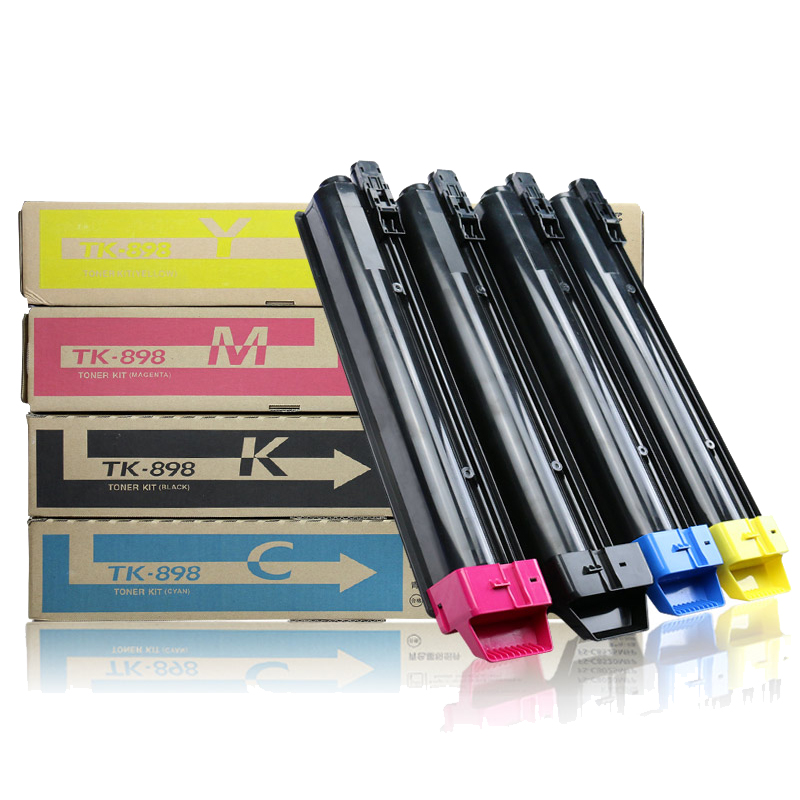 fs-c8520mfp打印机适用京瓷TK898粉盒8520 8025 8525墨盒彩色包邮
