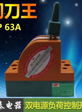 双泰闸刀王 单向闸刀单投闸刀2线开关闸刀STDHK11-2P 63A刀闸