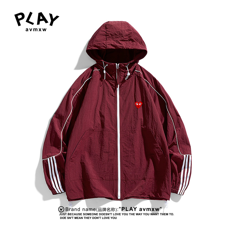 PLAYAVMXW潮牌防紫外线冰丝外套