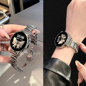 【金属蝴蝶扣】适用华为GT6手表表带GT5腕表watch5新款GT4Pro女士GT3智能41mm高端简约小众专用官方正品原装