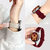 原装 41mm磁吸GT4液态硅胶GT3Pro腕带watch2女款 男官方正品 张婧仪同款 适用华为GT6表带GT5智能手表新款