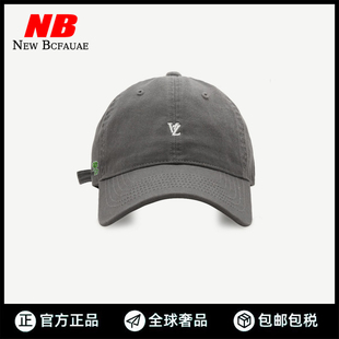 水洗做旧鸭舌帽男女同款 NB官方正品 夏百搭休闲棒球帽 Bcfauae New