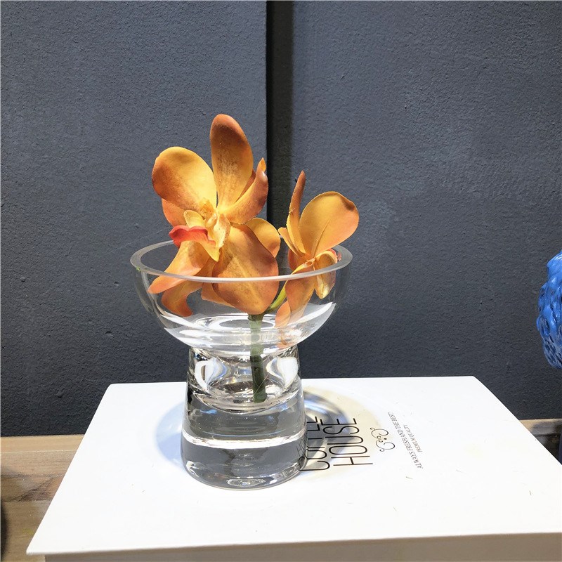 现代假水花艺装小  样板房别墅客厅茶几浴柜桌面软装饰