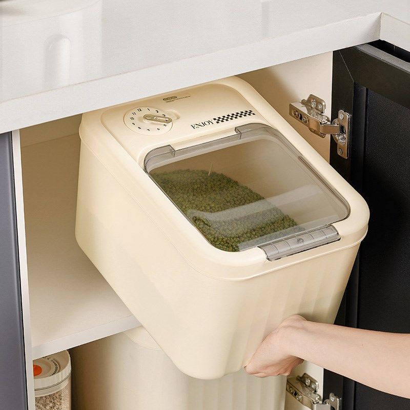 新款米桶家用防虫防潮密封食品级装米缸米箱面粉杂粮储存罐,厨房/烹饪用具,米桶/米缸,淘宝优惠券,粉丝福利购,淘宝优惠卷