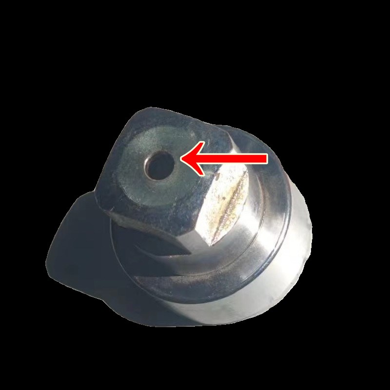 温岭新款七十用玉米膨化机弯管直管切管机头螺母七用平头大帽