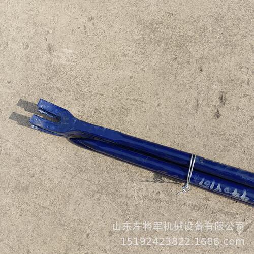 直径28mm羊角撬棍 铁路开口撬棍1550mm 轨道道钉起子长撬棍