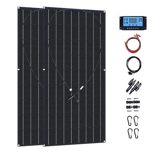 跨境专供solar panel单晶110W太阳能板离网房车游艇 太阳能光伏发