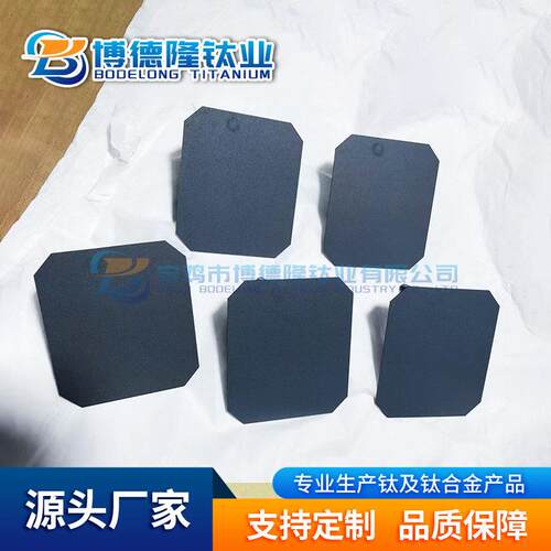 铱钽钛阳极板网析氧钛电极TA1纯钛基材耐腐蚀长寿命电解电镀