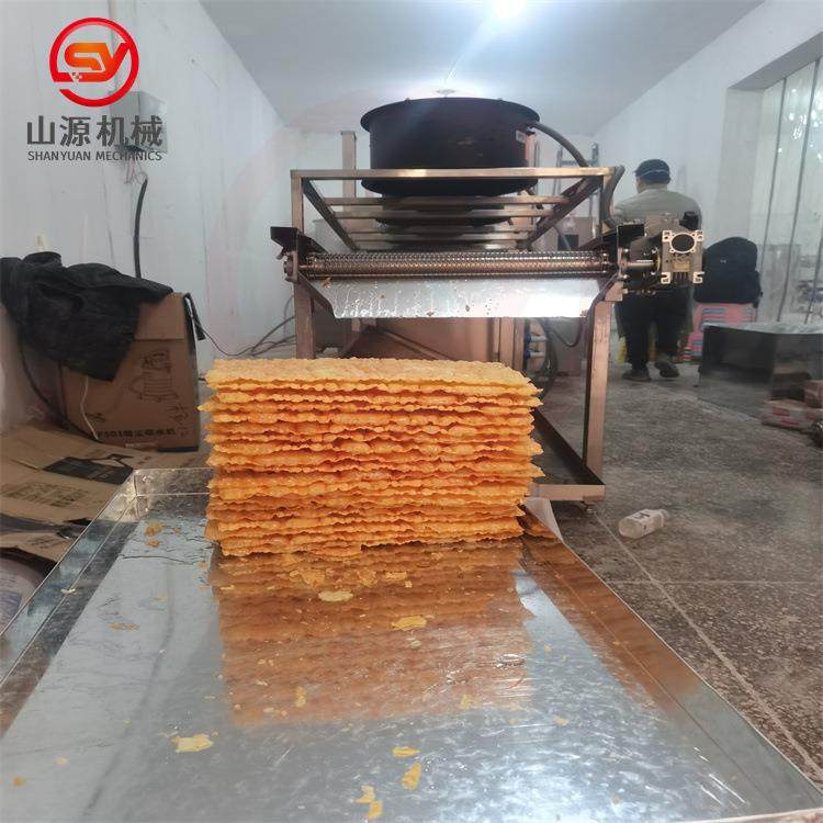 生产加工煎饼果子薄脆油炸机 全自动薄脆油炸机备 脆片油炸机厂家