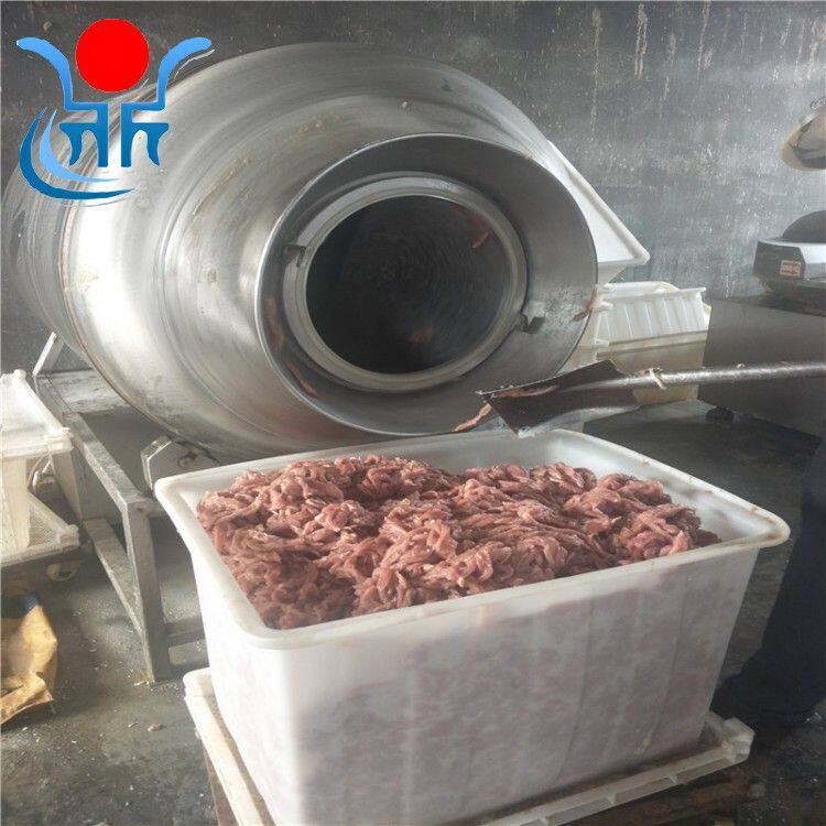 供应小酥肉真空滚揉机 不锈钢牛肉腌制机设备 全自动变频式滚揉机