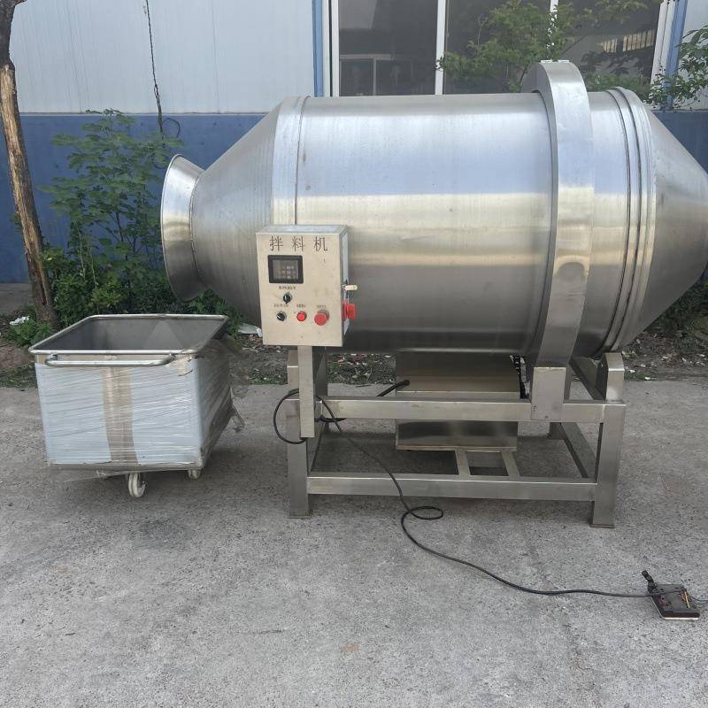 热销不锈钢滚筒拌料机 榨菜丝拌料机 海带丝调味拌料机