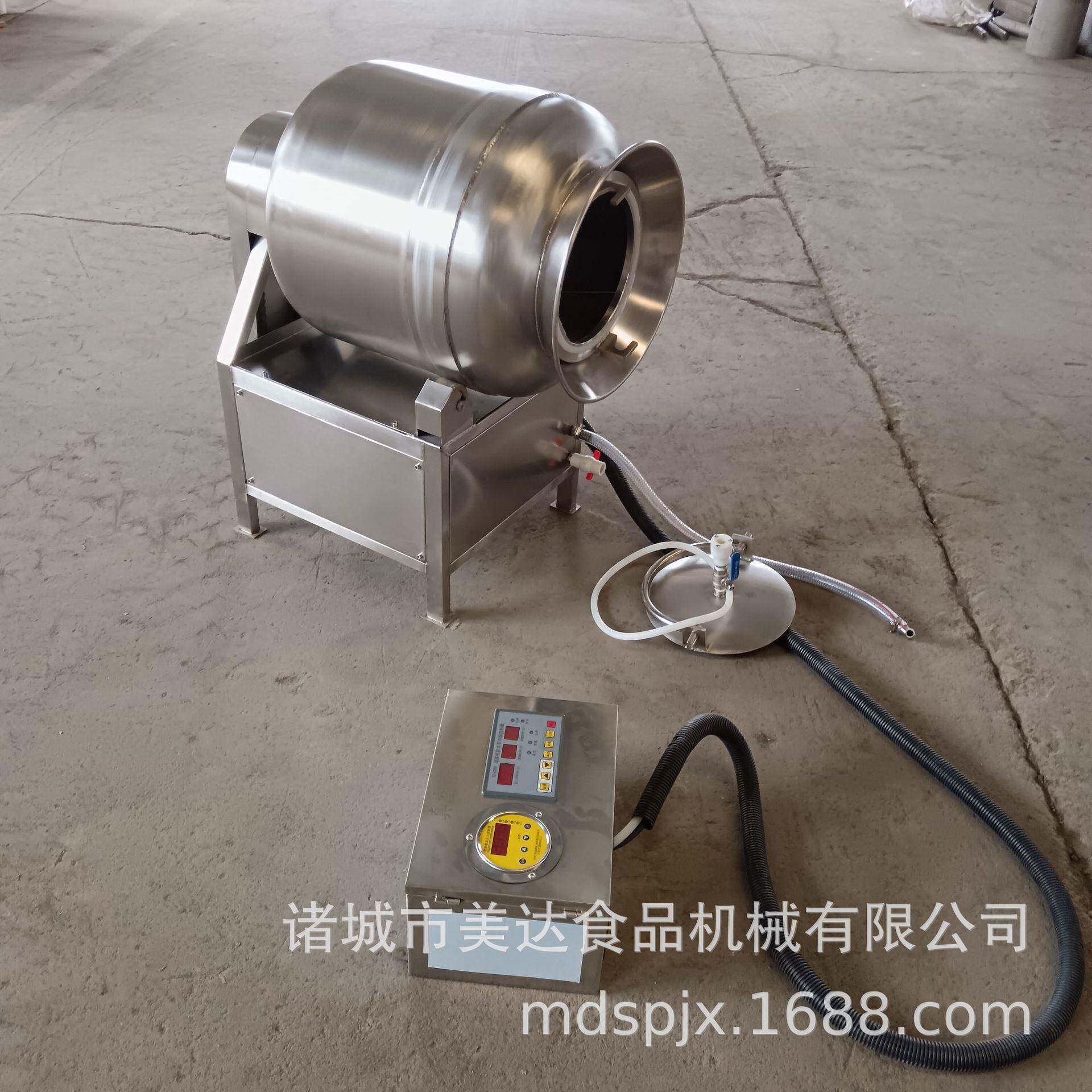 自动卤牛肉真空滚揉机不锈钢午餐肉肠类腌肉机鸡柳腌制滚揉设备