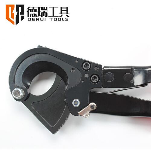 直销HS-325A棘轮式电缆剪铜铝线缆剪断线钳省力工具剪刀切线钳电