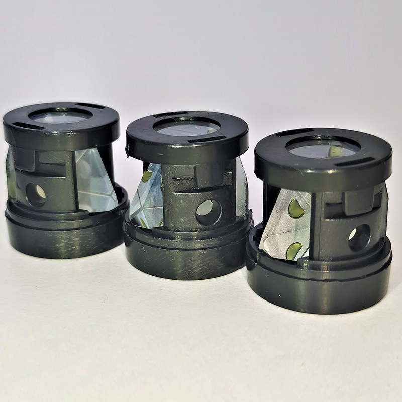 正像棱镜望远镜配件 组合屋脊半屋k9粗完件 三棱镜透镜