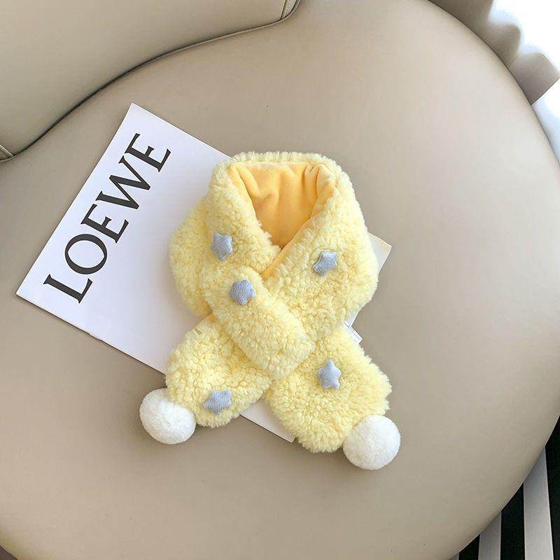 星星儿童围巾冬季柔软毛毛宝宝围脖可爱保暖加厚男女童防风脖套,服饰配件/皮带/帽子/围巾,围巾/丝巾/披肩,淘宝优惠券,粉丝福利购,淘宝优惠卷