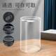 可存可取存钱透明圆形压克力存钱储蓄透明带盖存钱筒儿童存钱筒