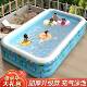 充气游泳池儿童家用可折叠小型小孩婴儿室内浴缸水池大型户外成人