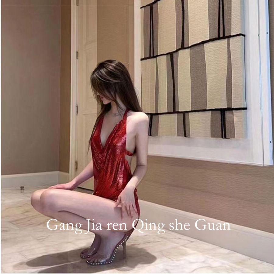 小礼服高端轻奢红色战袍