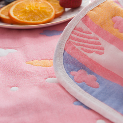 六层纱布盖毯被子纯棉单人双人毛巾毯子婴儿午睡毛巾被夏季薄款